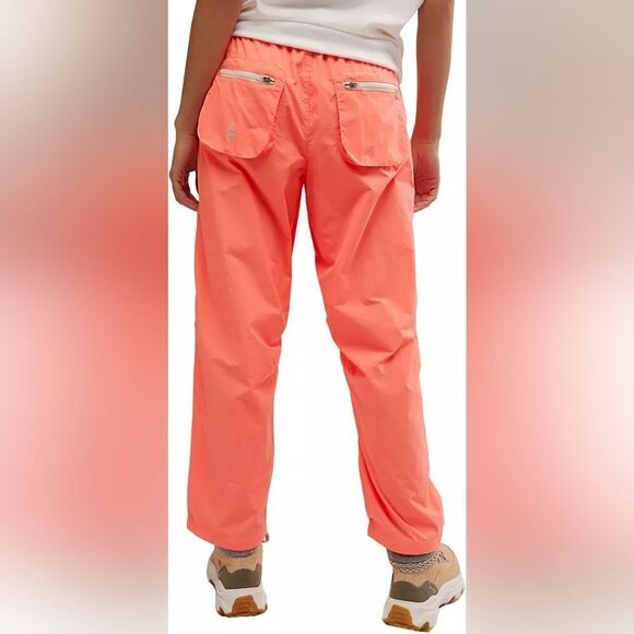 Free people movement size S neon coral pants NWT - Picture 11 of 12